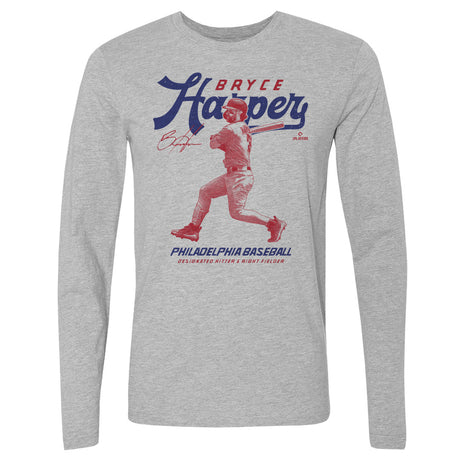 Bryce Harper Men's Long Sleeve T-Shirt | 500 LEVEL
