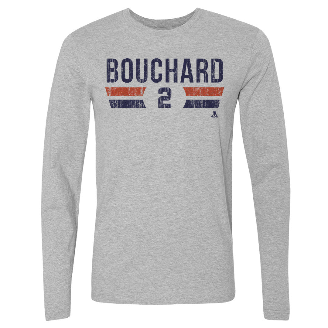 Evan Bouchard Men's Long Sleeve T-Shirt | 500 LEVEL