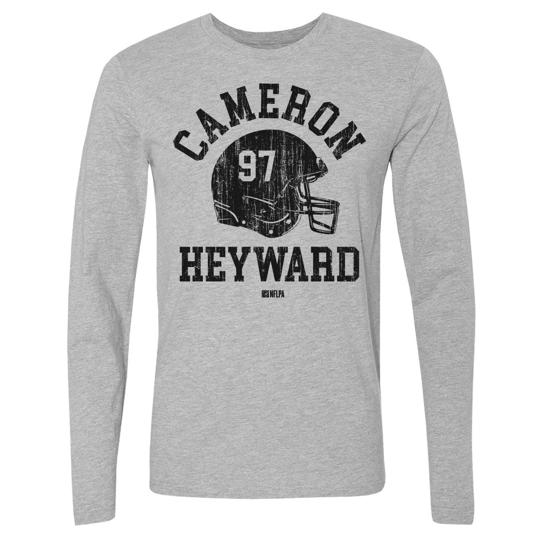 Cameron Heyward Men's Long Sleeve T-Shirt | 500 LEVEL