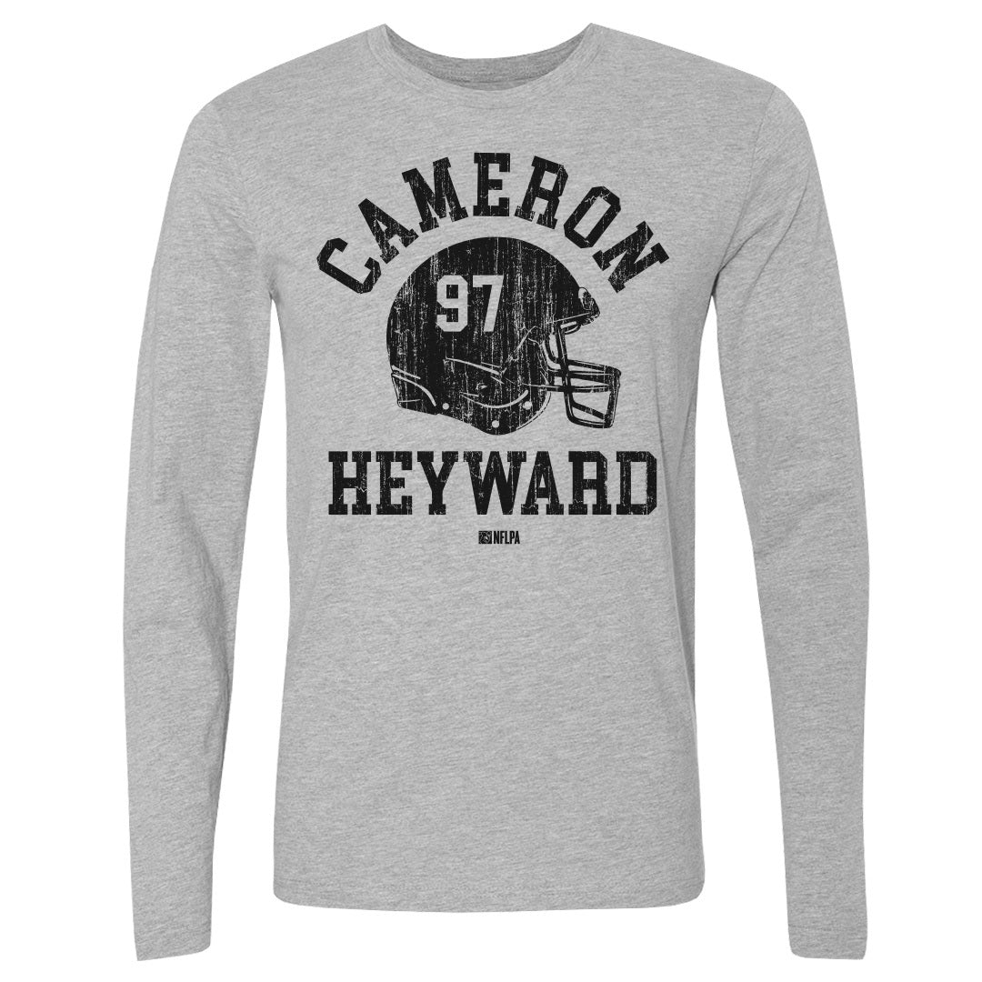 Cameron Heyward Men&#39;s Long Sleeve T-Shirt | 500 LEVEL