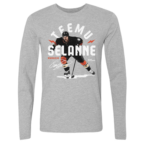 Teemu Selanne Men's Long Sleeve T-Shirt | 500 LEVEL