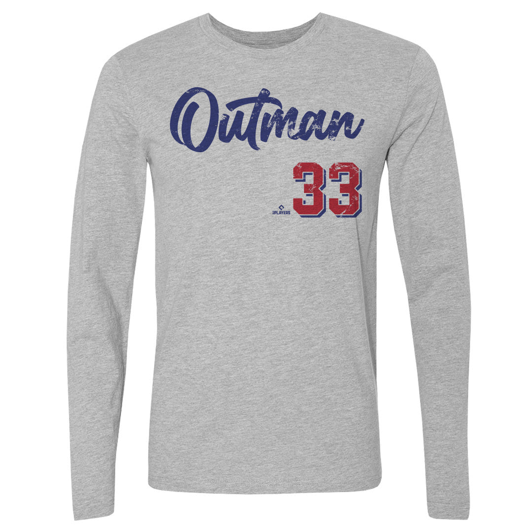 James Outman Men&#39;s Long Sleeve T-Shirt | 500 LEVEL
