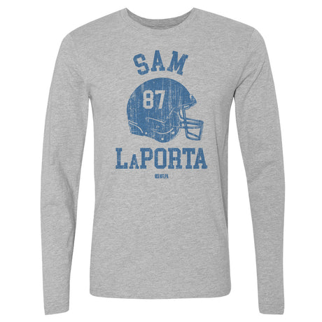 Sam LaPorta Men's Long Sleeve T-Shirt | 500 LEVEL