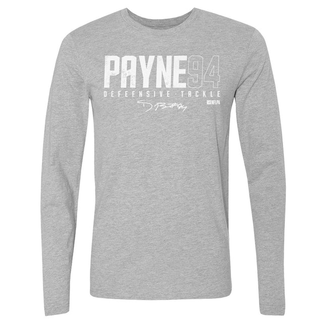 Daron Payne Men's Long Sleeve T-Shirt | 500 LEVEL