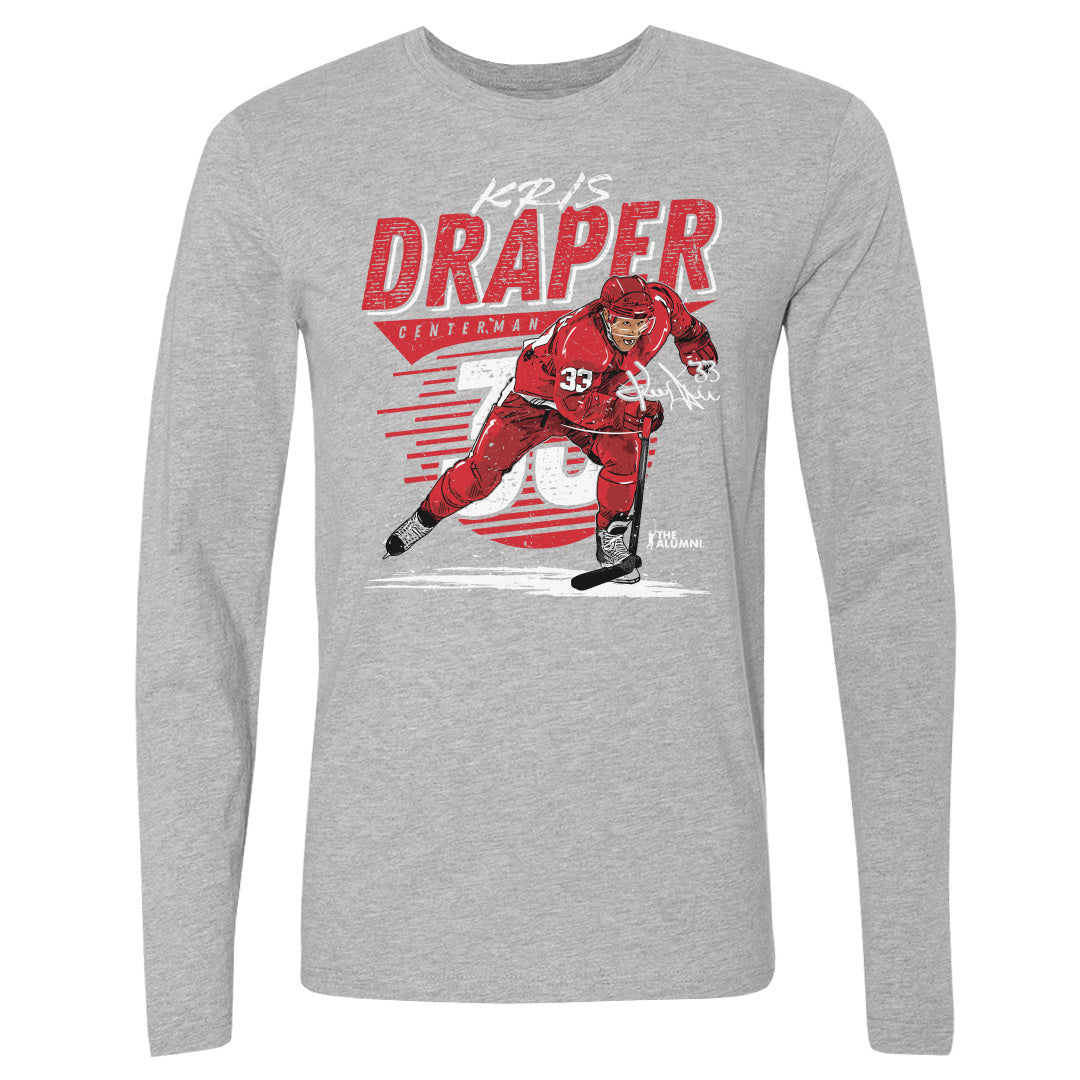 Kris Draper Men&#39;s Long Sleeve T-Shirt | 500 LEVEL