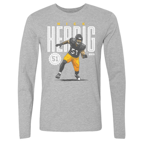 Nick Herbig Men's Long Sleeve T-Shirt | 500 LEVEL