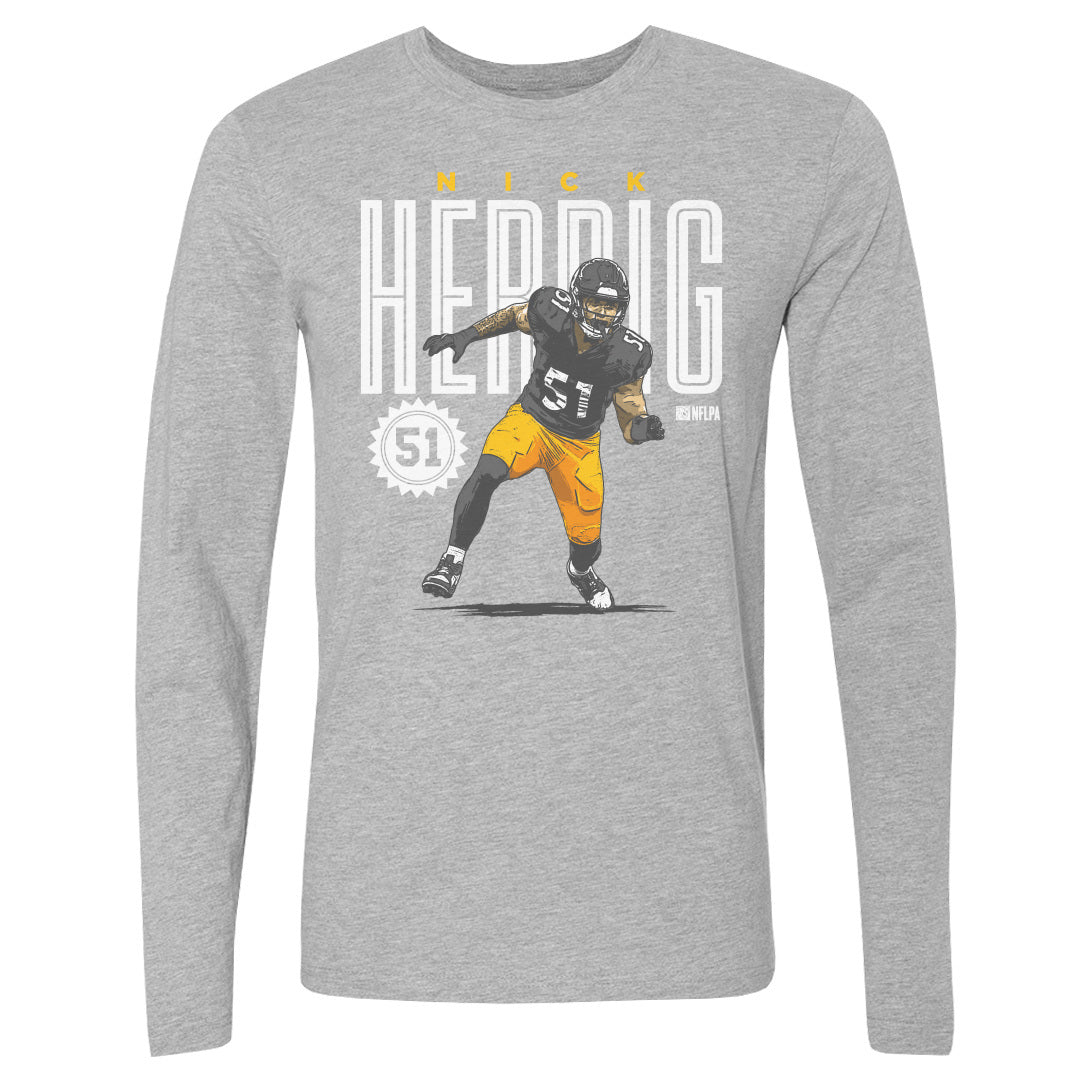 Nick Herbig Men&#39;s Long Sleeve T-Shirt | 500 LEVEL