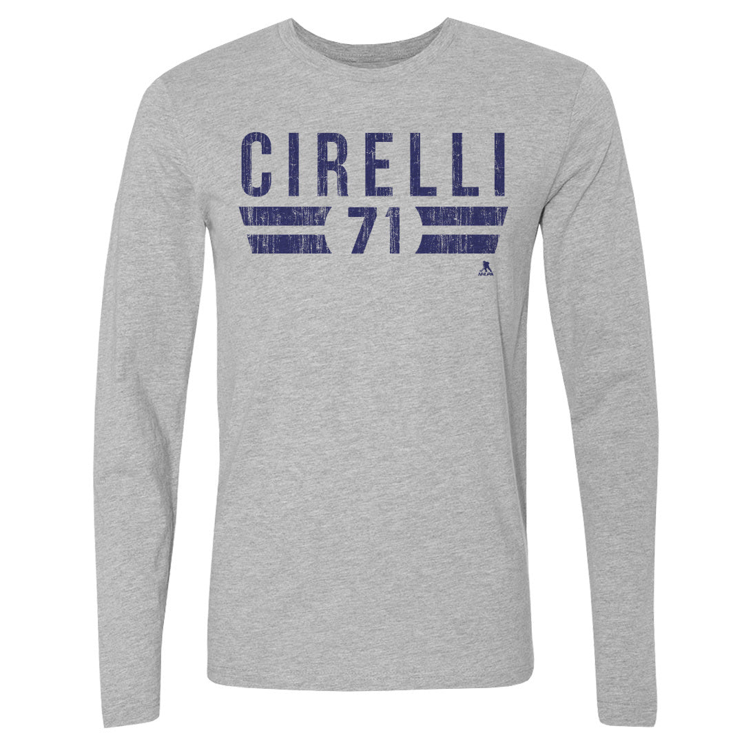 Anthony Cirelli Men's Long Sleeve T-Shirt | 500 LEVEL