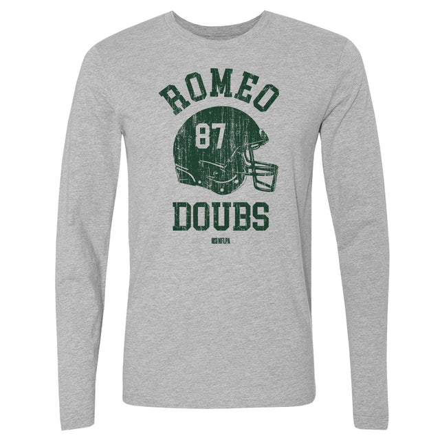 Romeo Doubs Men's Long Sleeve T-Shirt | 500 LEVEL