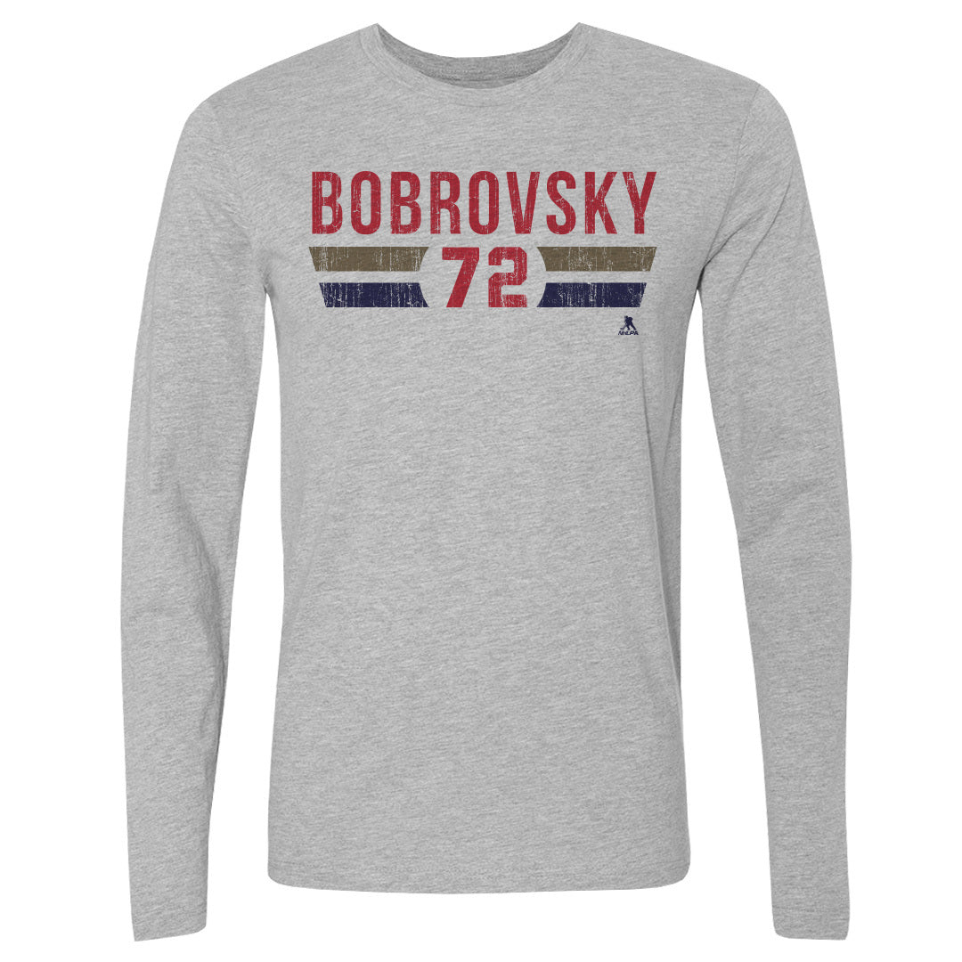 Sergei Bobrovsky Men&#39;s Long Sleeve T-Shirt | 500 LEVEL