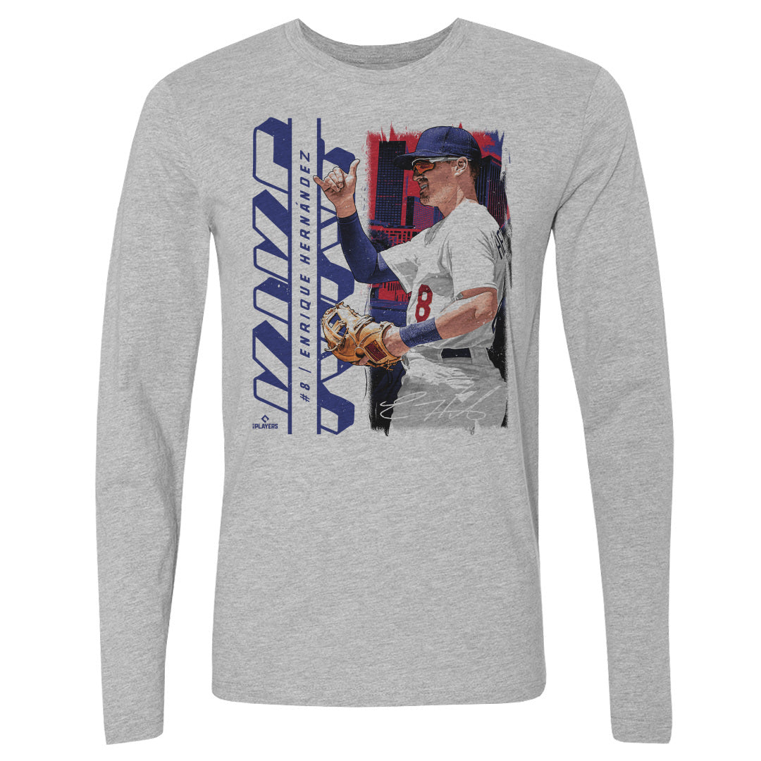 Enrique Hernandez Men's Long Sleeve T-Shirt | 500 LEVEL