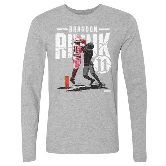 Brandon Aiyuk Men's Long Sleeve T-Shirt | 500 LEVEL