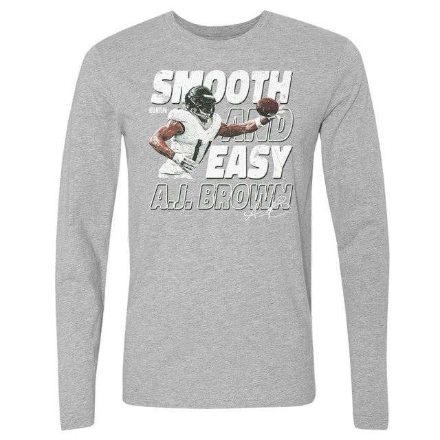 A.J. Brown Men's Long Sleeve T-Shirt | 500 LEVEL
