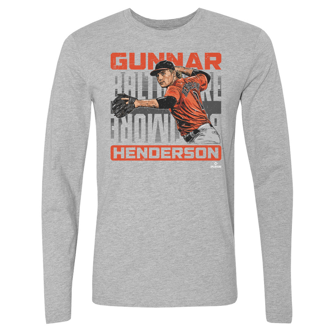 Gunnar Henderson Men's Long Sleeve T-Shirt | 500 LEVEL