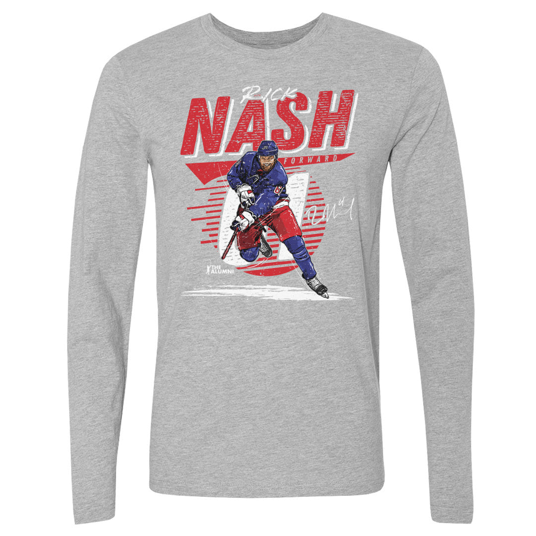 Rick Nash Men's Long Sleeve T-Shirt | 500 LEVEL