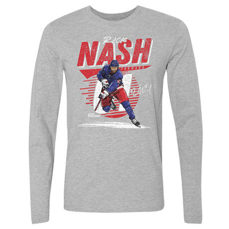 Rick Nash Men's Long Sleeve T-Shirt | 500 LEVEL