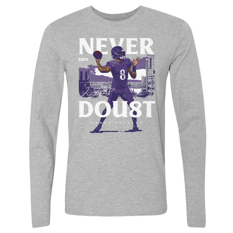 Lamar Jackson Men's Long Sleeve T-Shirt | 500 LEVEL
