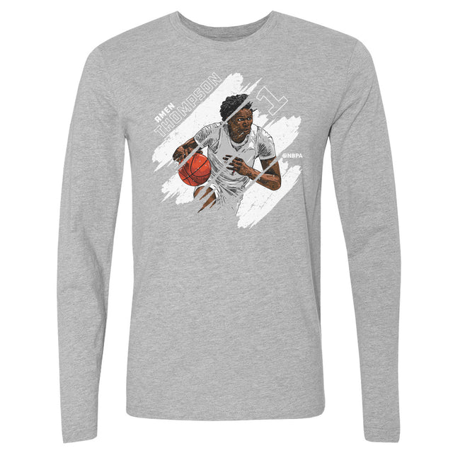 Amen Thompson Men's Long Sleeve T-Shirt | 500 LEVEL