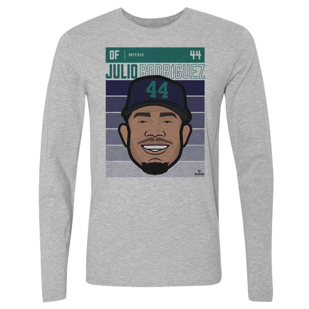 Julio Rodriguez Men's Long Sleeve T-Shirt | 500 LEVEL