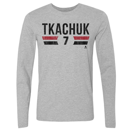 Brady Tkachuk Men's Long Sleeve T-Shirt | 500 LEVEL