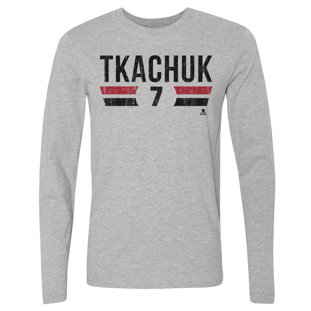 Brady Tkachuk Men&#39;s Long Sleeve T-Shirt | 500 LEVEL