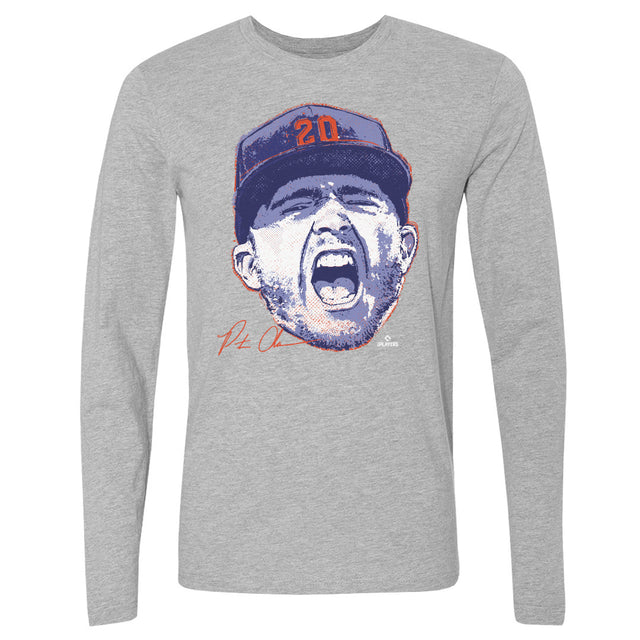 Pete Alonso Men's Long Sleeve T-Shirt | 500 LEVEL