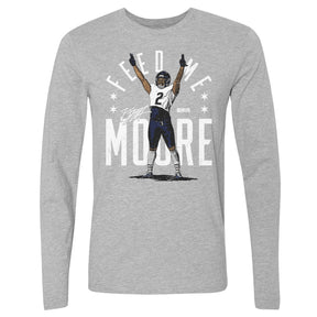 D.J. Moore Men's Long Sleeve T-Shirt | 500 LEVEL
