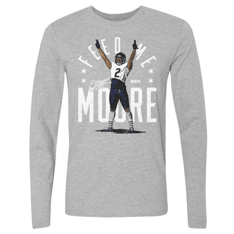 D.J. Moore Men's Long Sleeve T-Shirt | 500 LEVEL