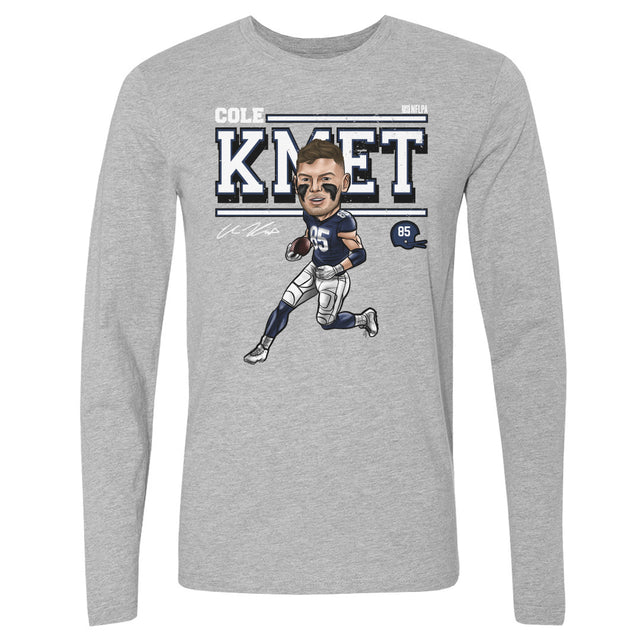 Cole Kmet Men's Long Sleeve T-Shirt | 500 LEVEL