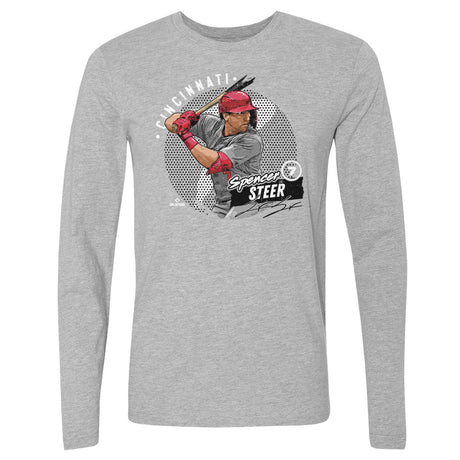 Spencer Steer Men's Long Sleeve T-Shirt | 500 LEVEL