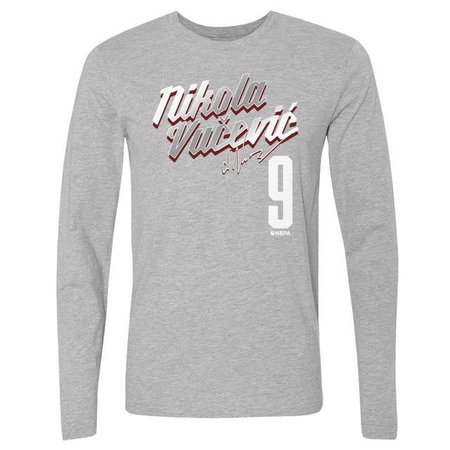 Nikola Vucevic Men's Long Sleeve T-Shirt | 500 LEVEL