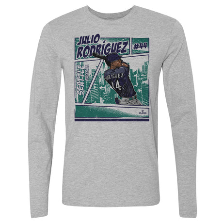 Julio Rodriguez Men's Long Sleeve T-Shirt | 500 LEVEL
