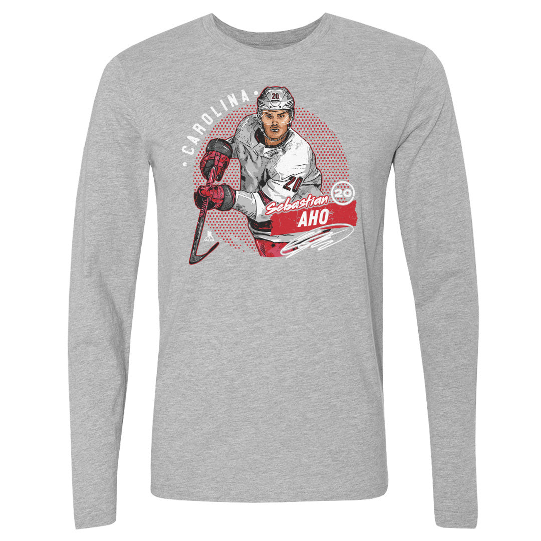 Sebastian Aho Men's Long Sleeve T-Shirt | 500 LEVEL