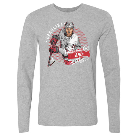 Sebastian Aho Men's Long Sleeve T-Shirt | 500 LEVEL