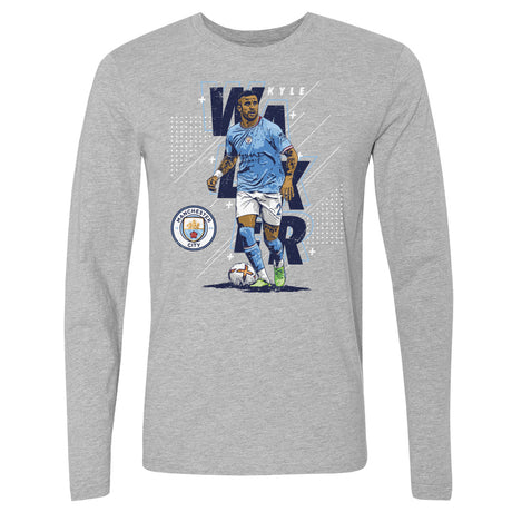 Kyle Walker Men's Long Sleeve T-Shirt | 500 LEVEL