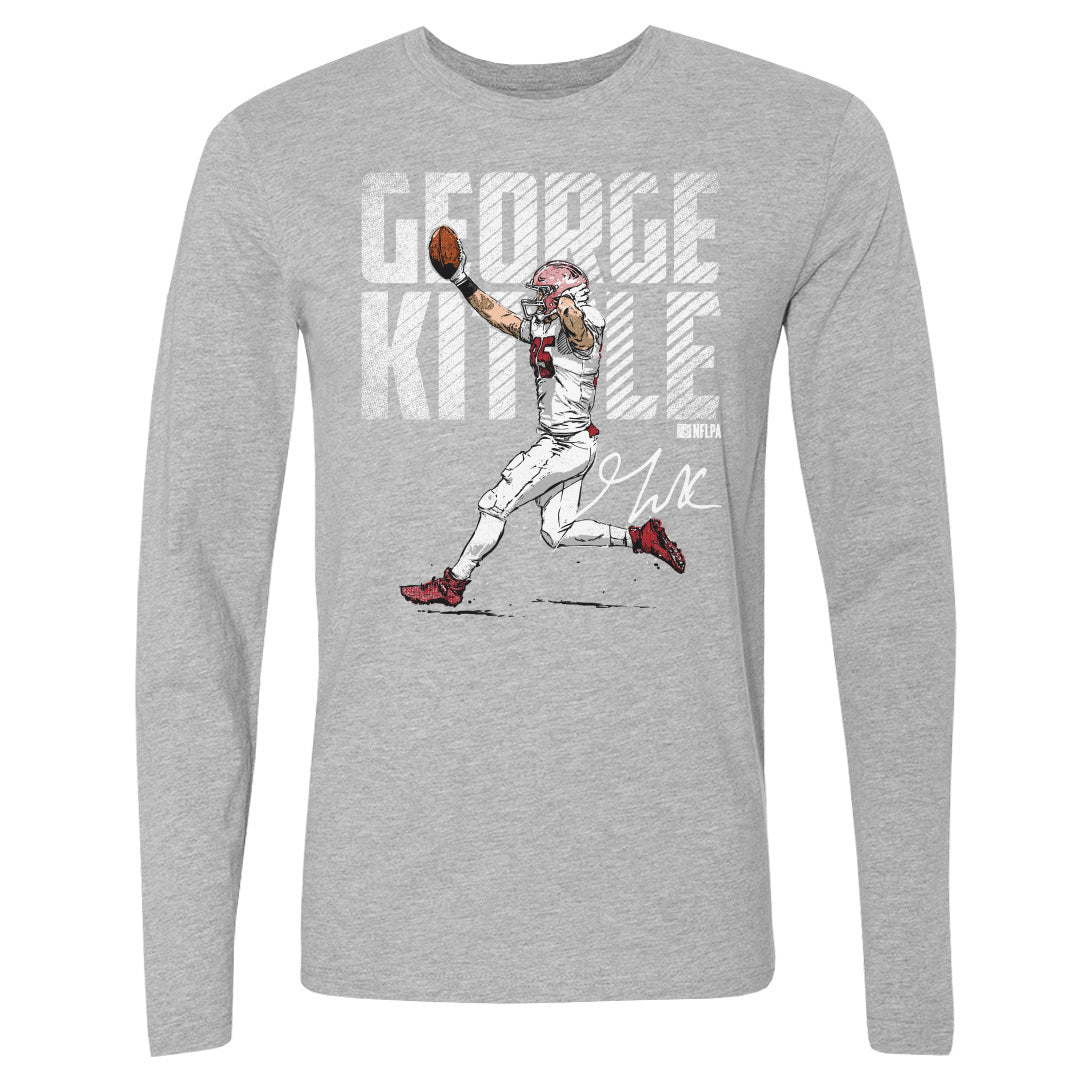 George Kittle Men's Long Sleeve T-Shirt | 500 LEVEL
