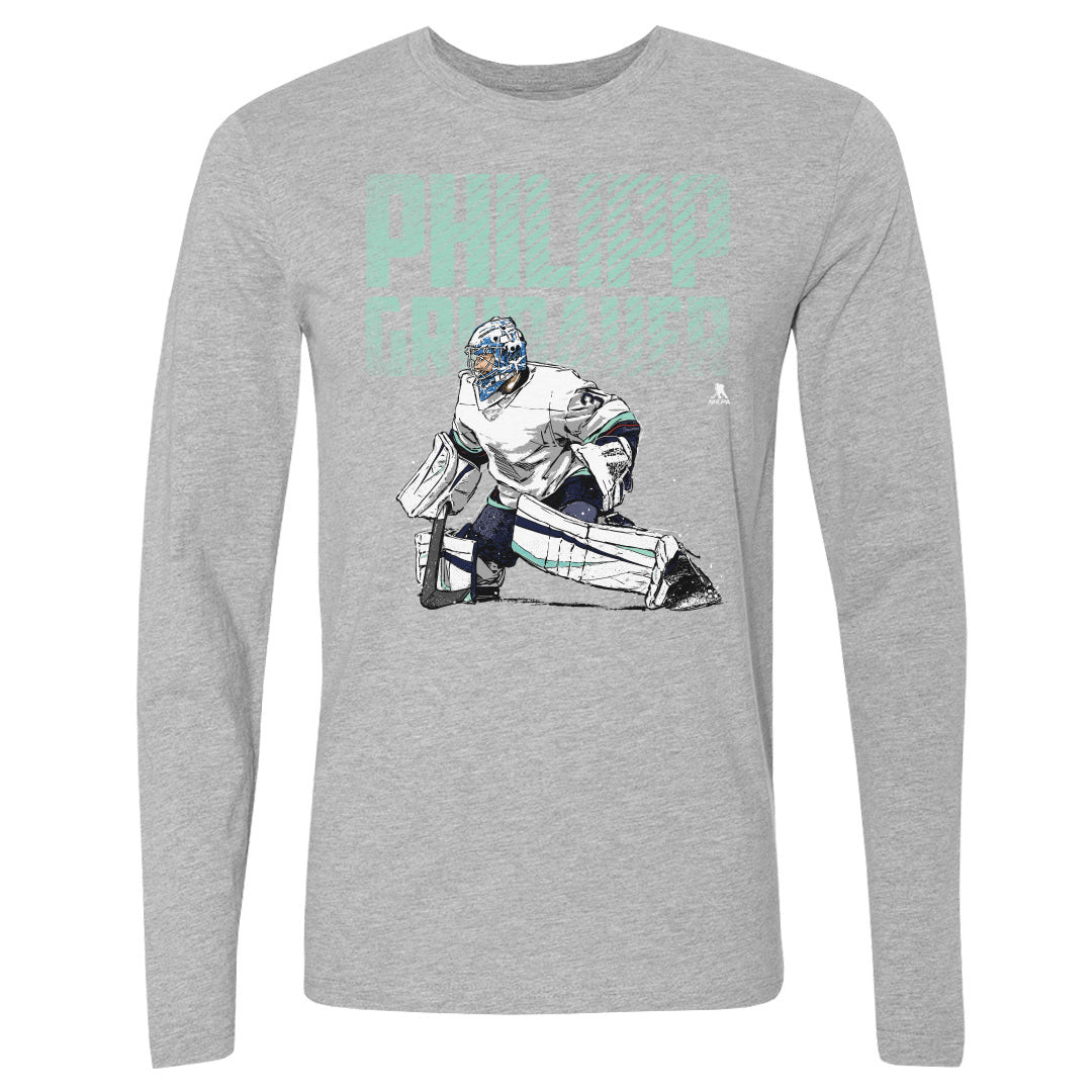 Philipp Grubauer Men's Long Sleeve T-Shirt | 500 LEVEL