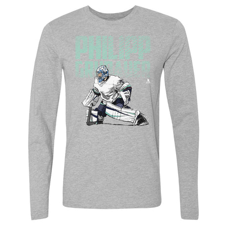 Philipp Grubauer Men's Long Sleeve T-Shirt | 500 LEVEL