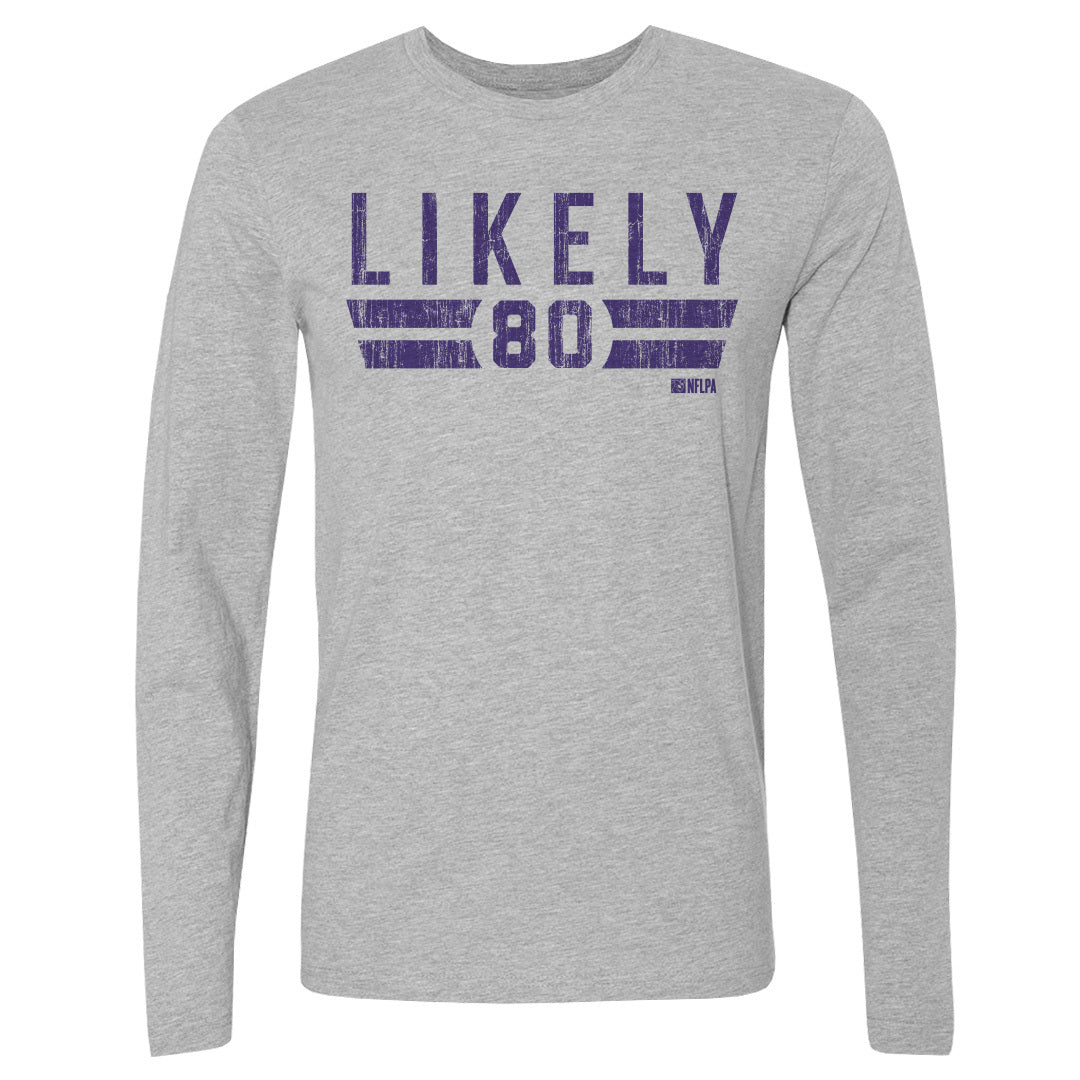 Isaiah Likely Men's Long Sleeve T-Shirt | 500 LEVEL
