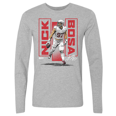 Nick Bosa Men's Long Sleeve T-Shirt | 500 LEVEL