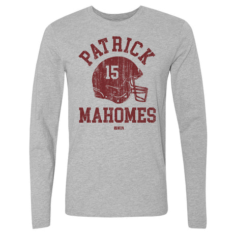 Patrick Mahomes Men's Long Sleeve T-Shirt | 500 LEVEL