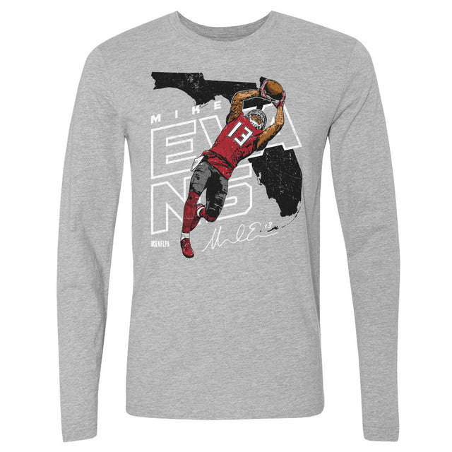 Mike Evans Men's Long Sleeve T-Shirt | 500 LEVEL