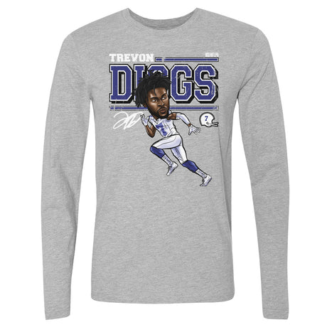 Trevon Diggs Men's Long Sleeve T-Shirt | 500 LEVEL
