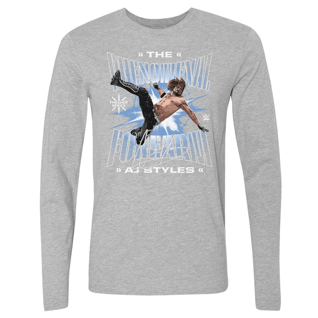 A.J. Styles Men's Long Sleeve T-Shirt | 500 LEVEL