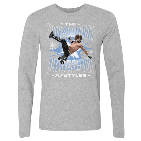 A.J. Styles Men's Long Sleeve T-Shirt | 500 LEVEL