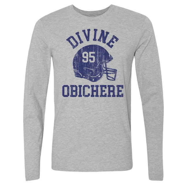 Divine Obichere Men's Long Sleeve T-Shirt | 500 LEVEL