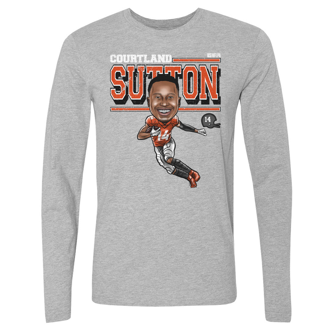 Courtland Sutton Men's Long Sleeve T-Shirt | 500 LEVEL