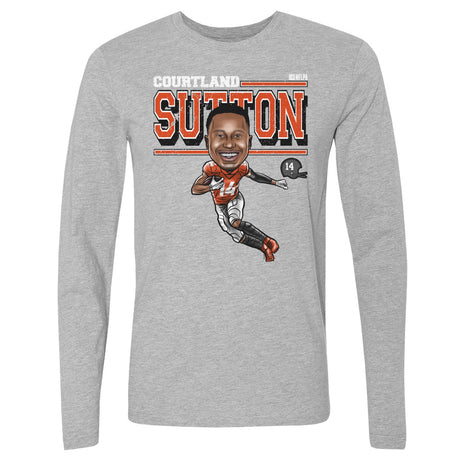 Courtland Sutton Men's Long Sleeve T-Shirt | 500 LEVEL