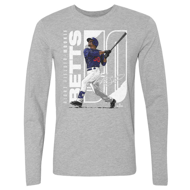 Mookie Betts Men's Long Sleeve T-Shirt | 500 LEVEL