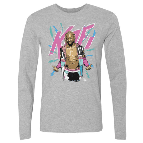 Kofi Kingston Men's Long Sleeve T-Shirt | 500 LEVEL